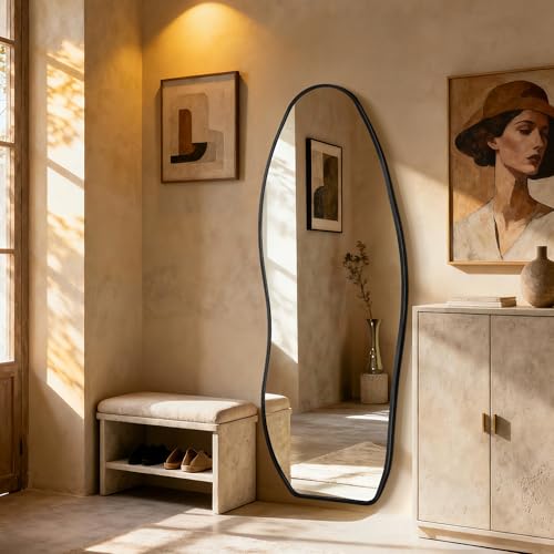 Mirror Full Length (Black / 63"L x 24"W)