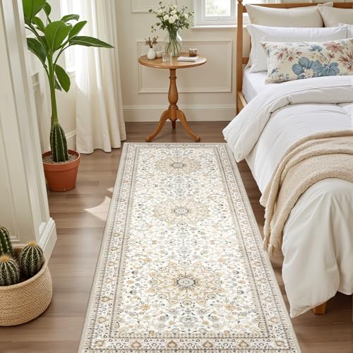 Hallway Runner Rug (Beige / 2'6" x 8' (Runner))