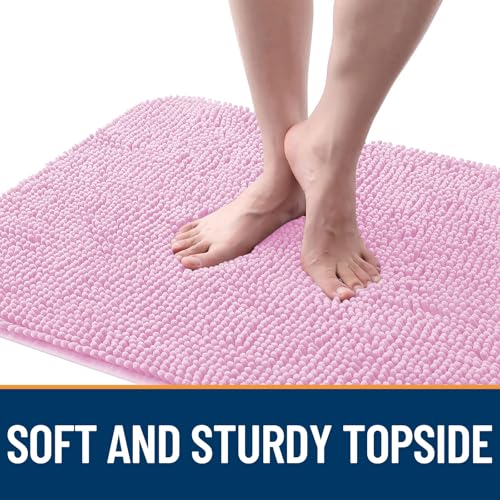 Dog Door Mat for Muddy Paws 59x24 (Pink / 59" X 24")