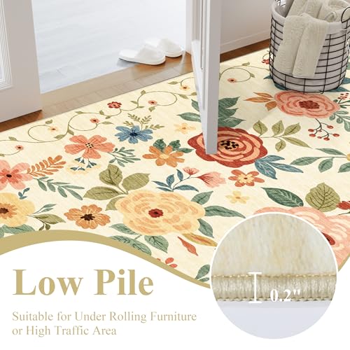 2x3 Entryway Rug (Beige Yellow / 2' x 3' (Rectangular))