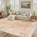 5x7 Area Rugs for Living Room (Jasper Orange / 5' x 7' (Rectangular))