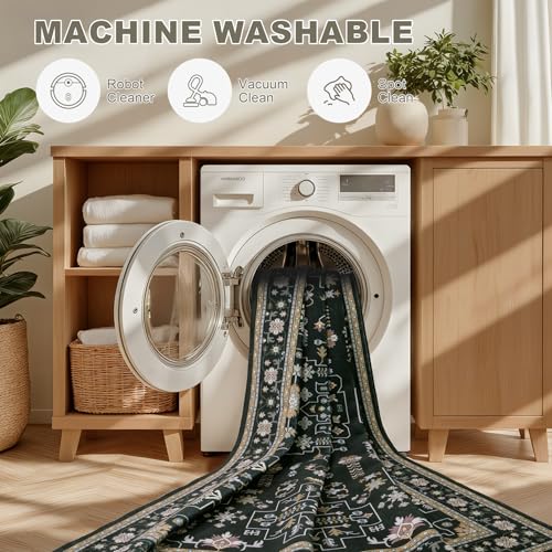 6x9 Area Rugs Living Room (Black / 6' x 9' (Rectangular))