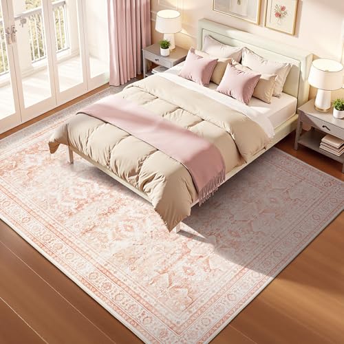 9x12 Area Rugs for Living Room (Pink / 9' X 12' (Rectangular))
