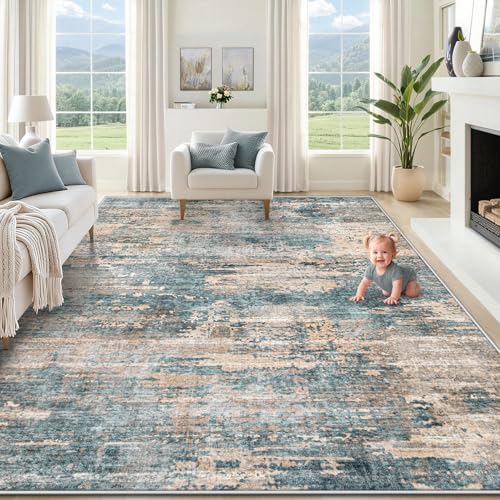 9x12 Area Rug for Living Room (Green Brown / 9' x 12' (Rectangular))