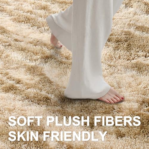 Area Rugs for Living Room (Cb Khaki 4sm03 / 6' X 9' (Rectangular))