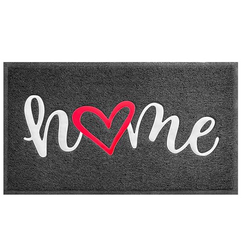 Door Mat Outside Inside Home Doormat (2'8" x 1'8" / Home)