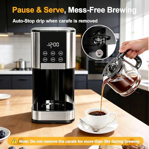10 Cup Programmable Coffee Maker (13.19 Inch)