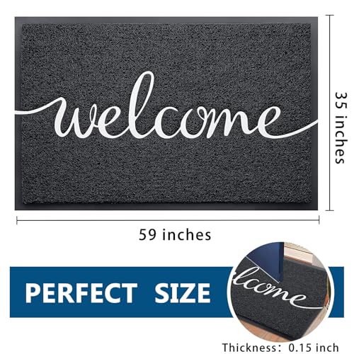 Funny Welcome Mats Outside (4'11" x 2'11" / Welcome)