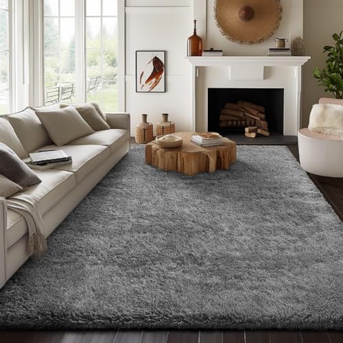 7x9 Area Rugs (1- Grey / 7' x 9' (Rectangular))