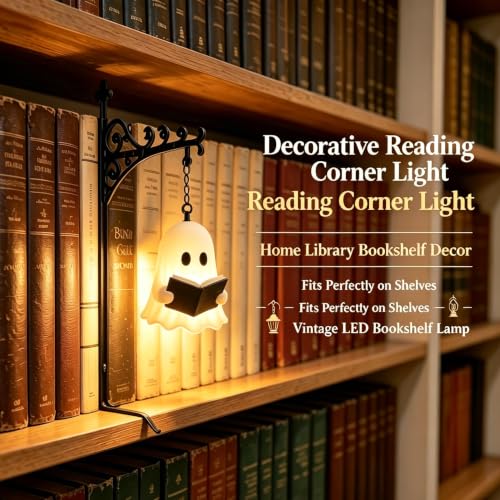 Library Lantern Mini Bookshelf Lamp (Ghost / 1PC)