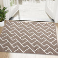 Front Door Mat 48x32 (Brown / 48" X 32")