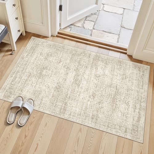 3x4 Rugs Non Slip (Beige / 3' x 4' (Rectangular))