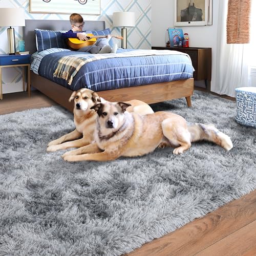 Rugs for Living Room 8x10 (8' x 10' (Rectangular) / Light Grey)
