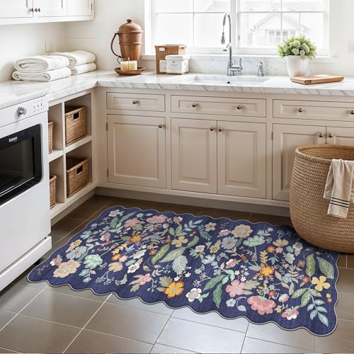 2x5 Washable Hallway Runner Rug (2' x 5' (Rectangular) / Purple)