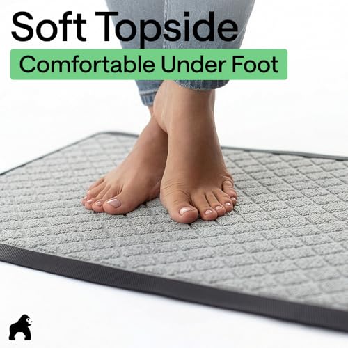WeatherMAX Door Mat (Light Gray Lattice / 29" x 17")