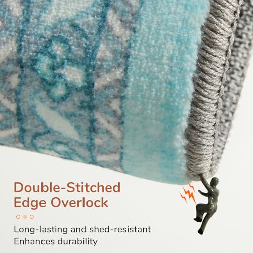 Soft Area Rugs 6x9 (6' x 9' (Rectangular) / Teal)