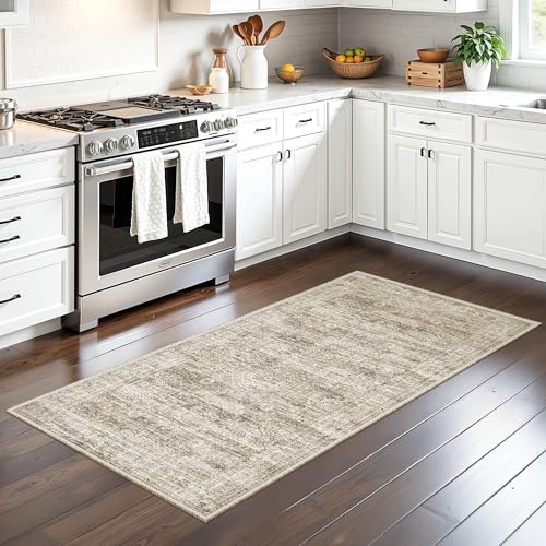2x4 Washable Rugs for Kitchen (Brown / 2' x 4' (Rectangular))