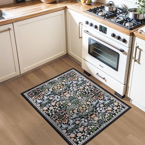 2x3 Small Entryway Rug (Dark Black / 2' x 3' (Rectangular))