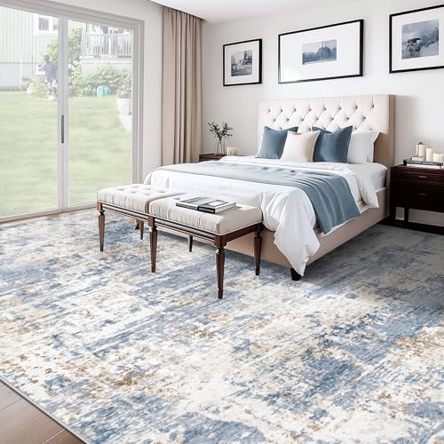 10x12 Area Rug for Living Room (Blue / 10' x 12' (Rectangular))