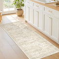 2x5 Rug Runners for Hallways Non Slip (Beige/Ivory / 2' x 5' (Runner))