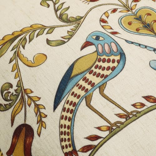Vintage Linen Throw Pillow Cover (18" x 18" (Pack of 2) / Wensel C)