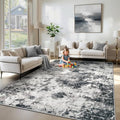 6x9 Area Rugs for Living Room (Black / 6' x 9' (Rectangular))