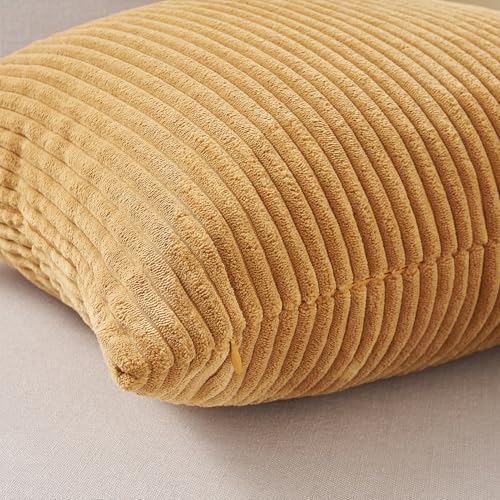 Decorative Brown Throw Pillow Covers Cushion Cases (Brown / 22" x 22" (Pack of 4))