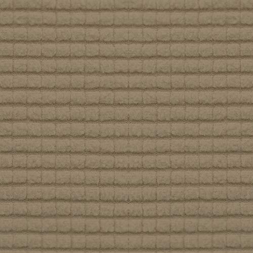 Stretch 1 Piece Loveseat Couch Cushion Cover for Sofa (Medium / Tan)