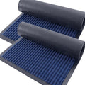 2 Pack Front Door Mats 71x23 (Blue / 71" x 23")