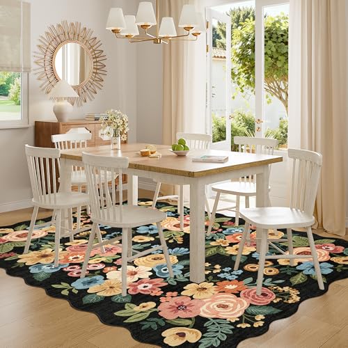 6x9 Area Rugs (Black (Big) / 6' x 9' (Rectangular))
