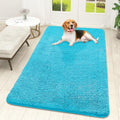 Dog Door Mat for Muddy Paws 59x32 (Aqua Blue / 59" X 32")