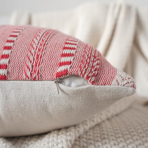 Christmas Lumbar Pillow Covers 14x36 Long (Red / 36" x 14" (Pack of 1))