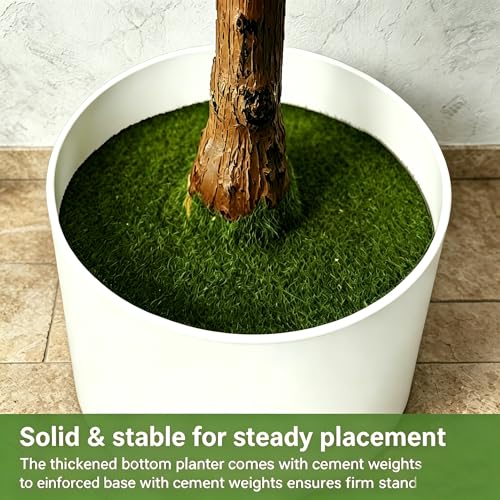 Olive Tree Olive Trees Artificial Indoor 7FT Faux Olive Tree with Pot (7ft)