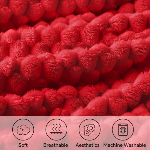 Red Twin Blanket for Couch (Red / Twin(60"x80"))