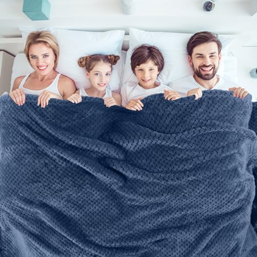 4 Pcs Fleece Throw Blanket (Fresh Colors)