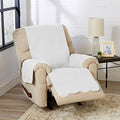 Reversible Recliner Cover (Recliner / White/Sand)