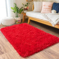 Small Area Rug (3' x 2' (Rectangular) / Red)