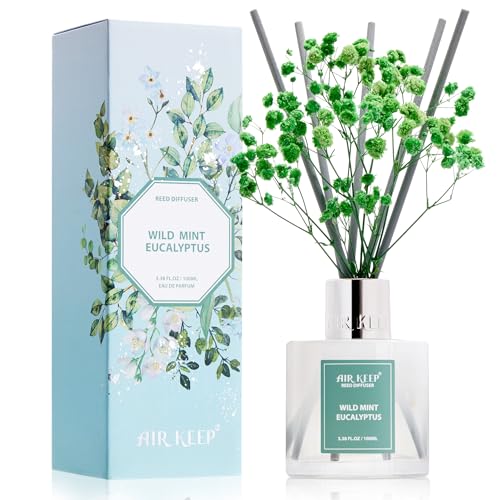 Reed Diffuser Set (Real Flower/3.38Ounce/1pack)