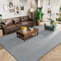 Large Modern Area Rugs for Bedroom Living Room (6' x 9' (Rectangular) / Grey)