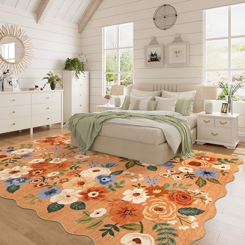6x9 Area Rugs (Orange (Big) / 6' x 9' (Rectangular))