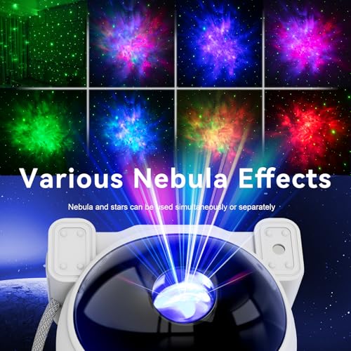 Star Projector Galaxy Night Light (White)