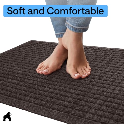 HydroABSORB Door Mat for Indoor Outdoor Use (Coffee / 72" X 24")