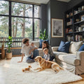 4x6 Area Rugs for Bedroom (Cream / 4' x 6' (Rectangular))