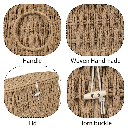 Toilet Paper Storage Basket (Natural(paper Rope))
