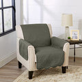 Reversible Chair Cover (Chair / Sage Green / Light Gray)