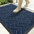 Front Door Mat Outside 35x23 (Blue / 35" x 23")