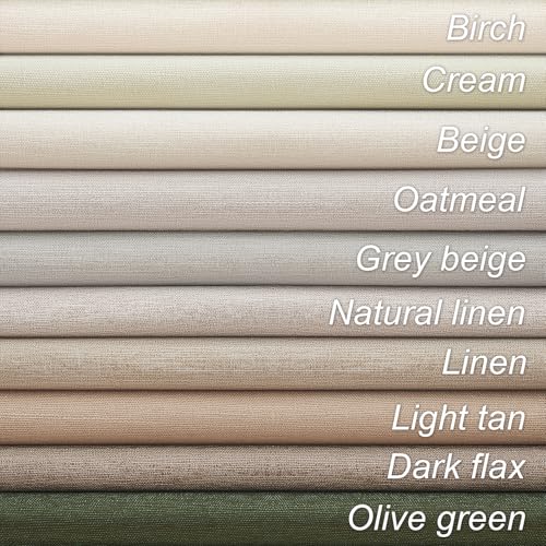 Olive Green 63 Inch Long Linen Blackout Curtains 2 Panels Set Thermal Insulated Heat Blocking Curtain for 62 (Olive Green / 52"W x 63"L (Pack of 2))