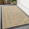 Front Door Mat Outside Entrance (Beige / 47" X 32")