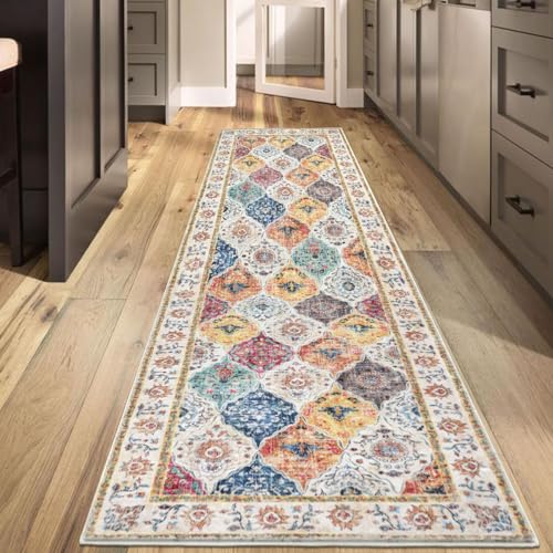 HEBE Hallway Runner Rug 2'8''x8' (Colorful / 2'8" x 8' (Rectangular))