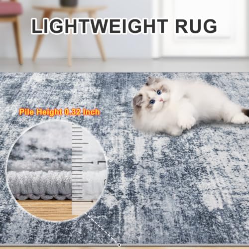 10x12 Area Rug Living Room (Grey Blue / 10' x 12' (Rectangular))